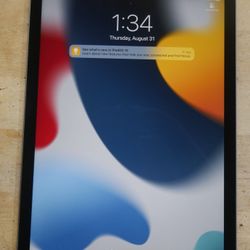 Apple MM9C3LL/A A2588 iPad Air  64GB, Wi-Fi, 10.9in - Space Gray USED. TESTED. IN A GOOD WORKING ORDER. FACTORY RESET WAS DONE. NO I CLOUD. NOTE DENT 