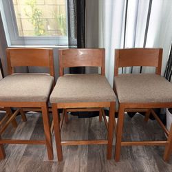  6 Room & Board Afton Fabric Counter Stools – Great Condition ✨