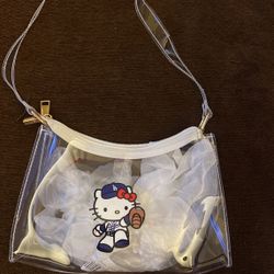 Dodgers  hello kitty Clear Purse