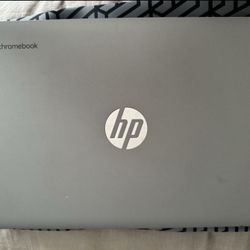 Used Hp Chromebook/Laptop with Charging Cable and Hp Case