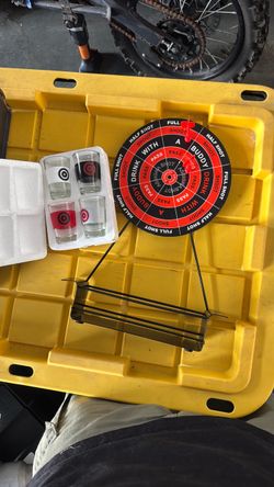 Dart Board Drinking Game Set with Shot Glasses