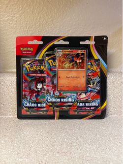 Pokemon - Chaos Rising 3 Pack Blister [Charmeleon]
