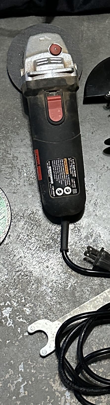 Drill Master 4 1/2” Angle Grinder