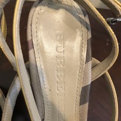  Authentic Burberry Wedges