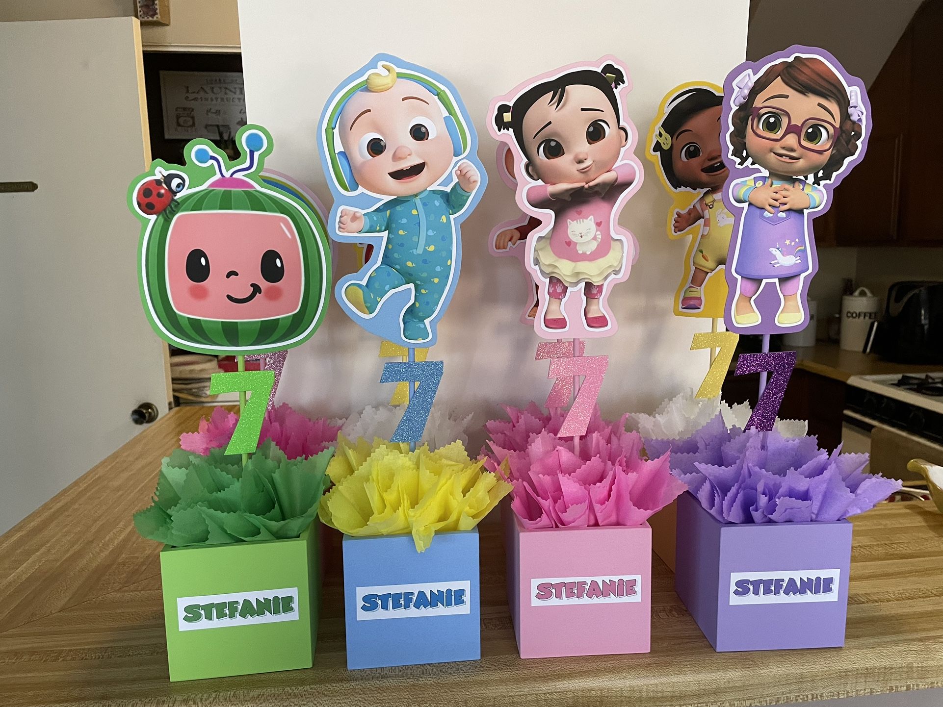Cocomelon Centerpieces