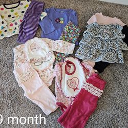 9 Month Girl Clothes