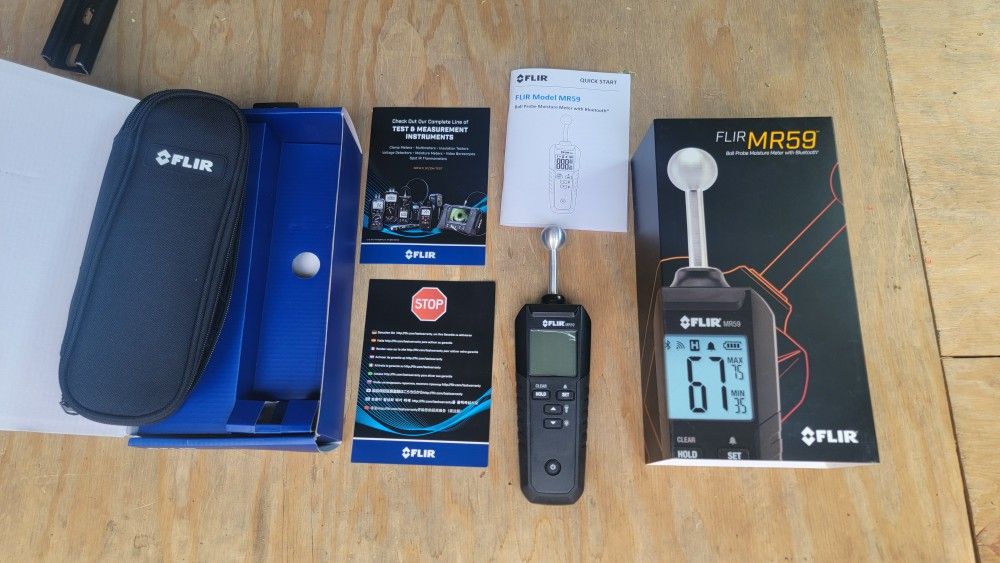 🔥 FLIR MR59 Moisture Meter – Brand New in Box 🔥  