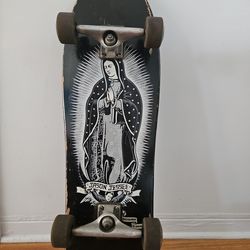Original Jason Jesse Santa Cruz Guadalupe Ashes to Ashes Reissue Board