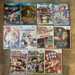 Nintendo Wii And Wii U Games Sealed 