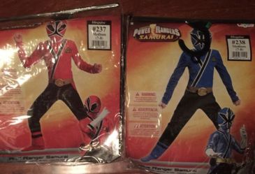Power Rangers Boys Size 7-8 yrs. Costumes
