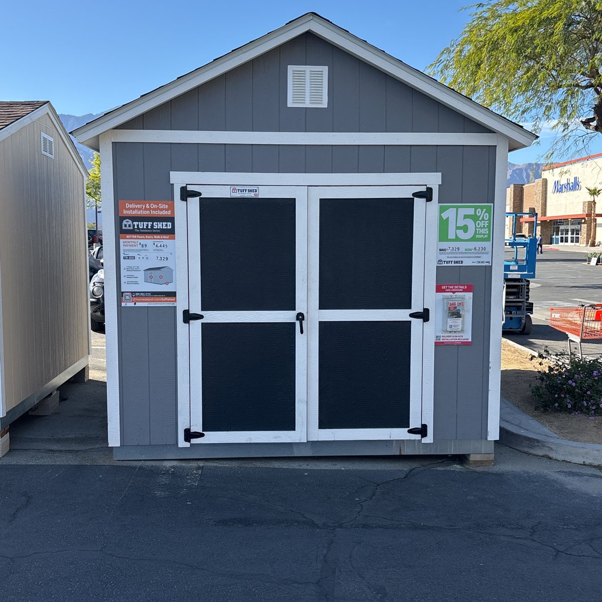 Tuff Shed Sundance TR-800 Was $7,329 Now $6,230 15% Off Financing Available!
