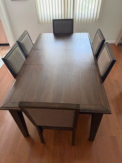 Dining table set - solid wood