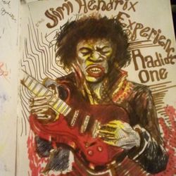 Jimi Hendrix Experience Drawing 