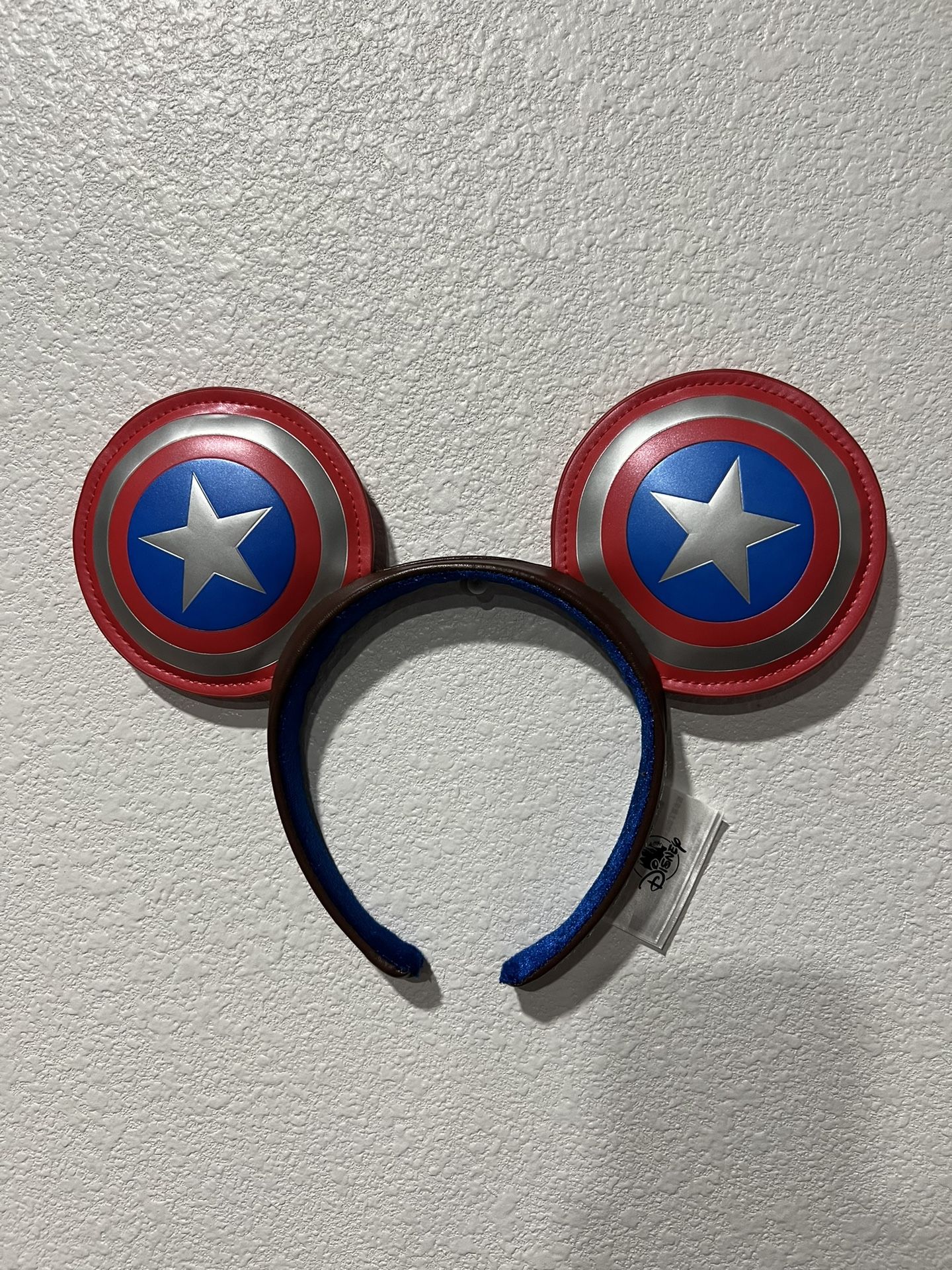 Disney Parks Marvel Captain America Shield Headband Ear Headband