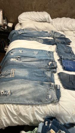 Bundle of pants, skirts, and shorts
