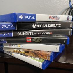 7 Ps4 Games  See Description For More Info