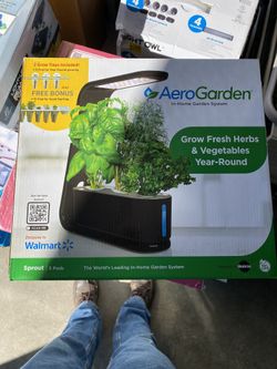Aerogarden Sprout 3 Pod Hydroponic System
