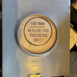 Landis & Gyr Electric Meter Box