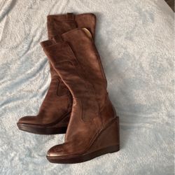 Frye Wedge Boots 👢 