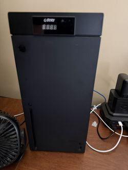 Xbox Series X With 2 Controllers And Fan