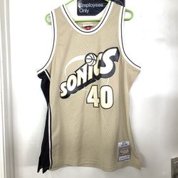 Sonics Jersey Shawn Kemp #40 Size XL