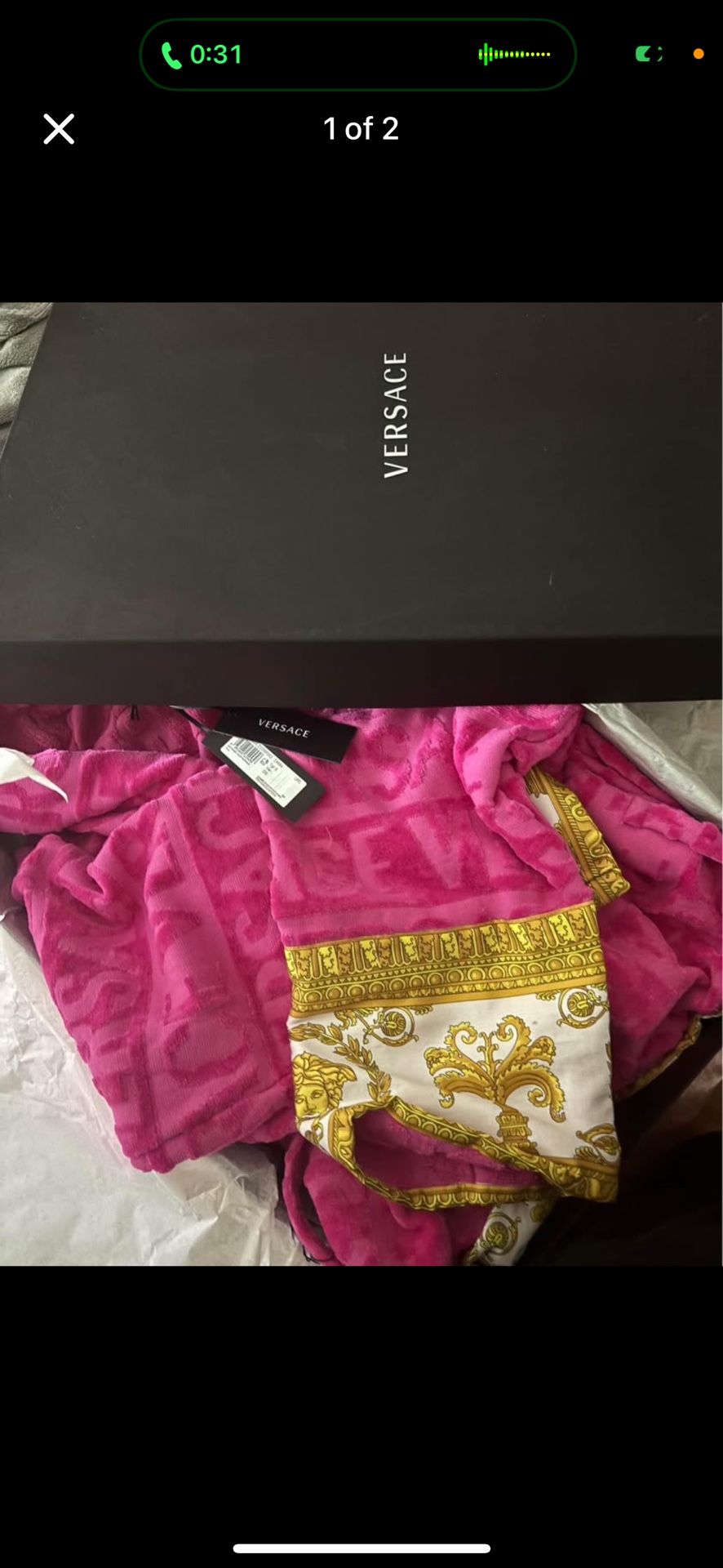 sm Versace Robe