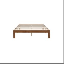 12” KING SIZE WOOD BED FRAME👇CROSSROADS 👇