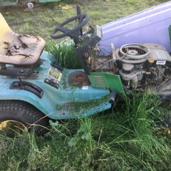 John Deere 180 For Parts Garden Tractor Kawasaki Engine