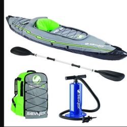 INFLATABLE 1 PERSON KAYAK