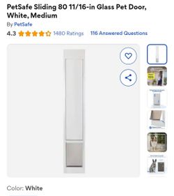 Dog Door (for Sliding Glass Door)