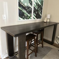 Console Table & Chairs