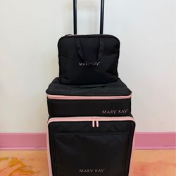 Mary Kay Rolling Makeup Case – Professional Organizer w/ Wheels 🔥 Maleta Mary Kay con ruedas – Organizador profesional maquillaje 🔥