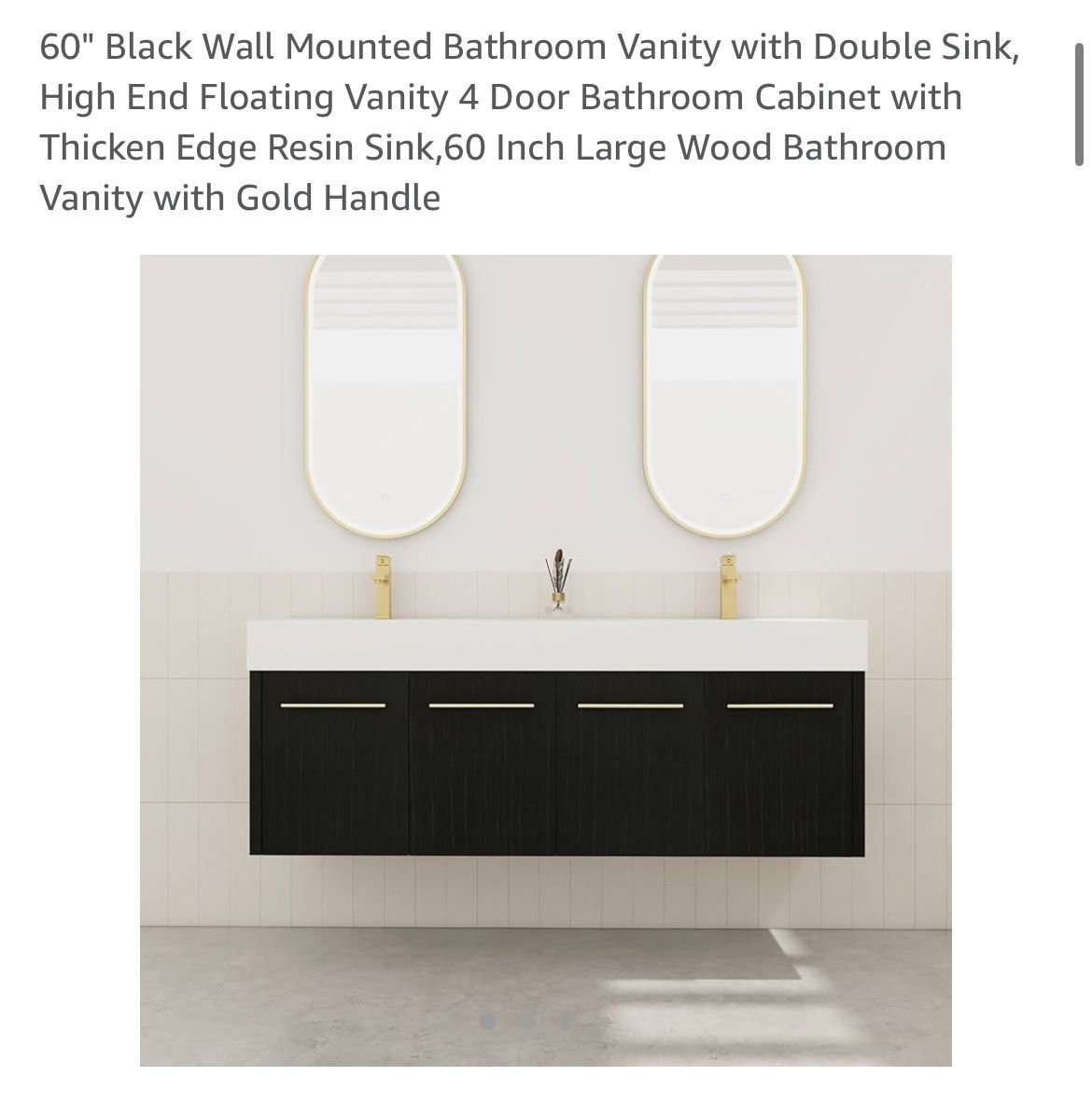Wall Mounted Bathroom Vanity