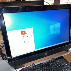 HP Pavilion 23-g017c 23in. (256GB SSD drive, AMD A6-5400k, 2GHz, 8GB) camera All-in-One Desktop computer