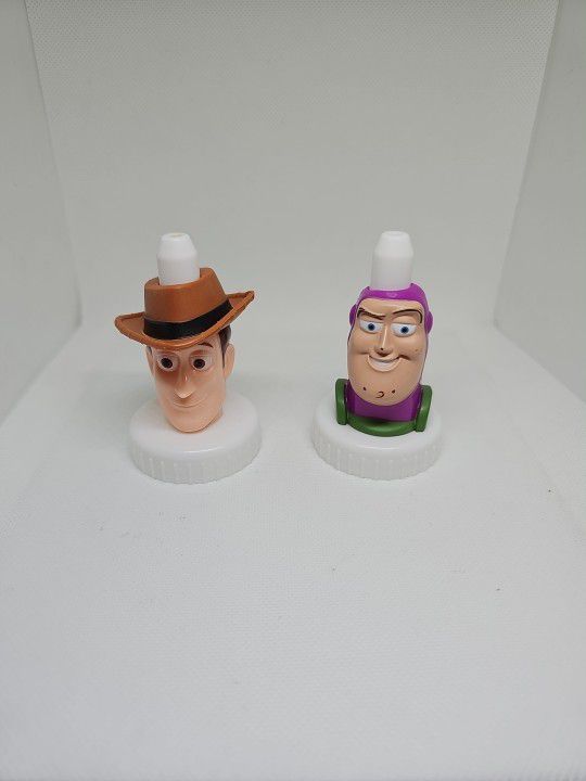 Good2Grow Juice Bottle Toppers  Toy Story's  Woody & Buzz Lightyear Disney Pixar