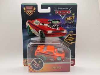 disney cars light up race to celebrate snot rod