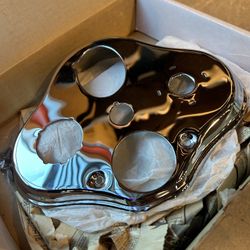 NEW 1928/29 Early 1930 Ford Model A Chrome Instrument Panel For Oval Speedometer