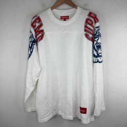 SUPREME TIGER FOOTBALL L/S T-SHIRT