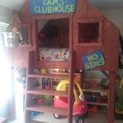 Custom Clubhouse Loft Bed