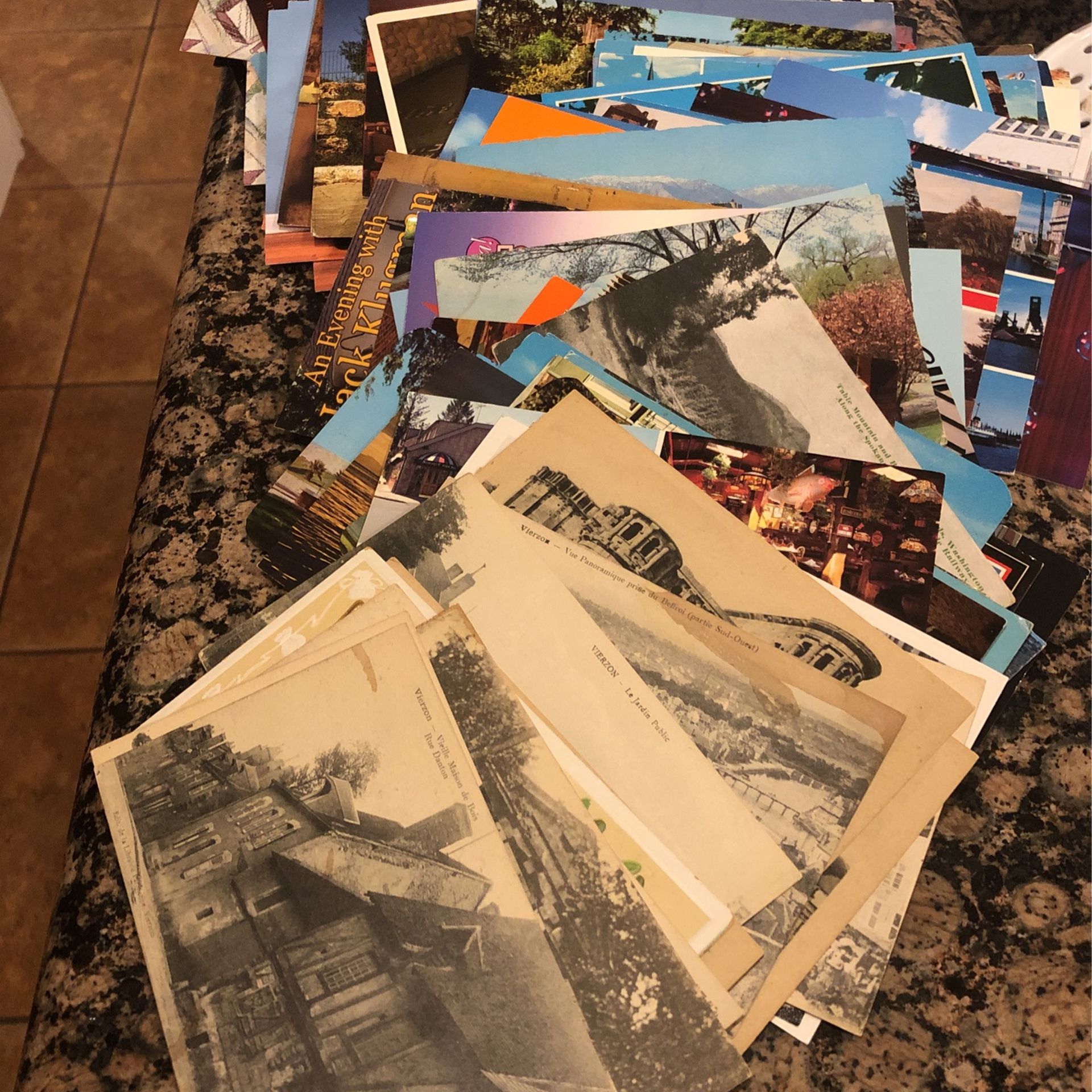 180 + Vintage Postcards