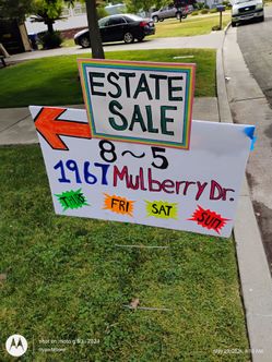 Hanford Estate Sale