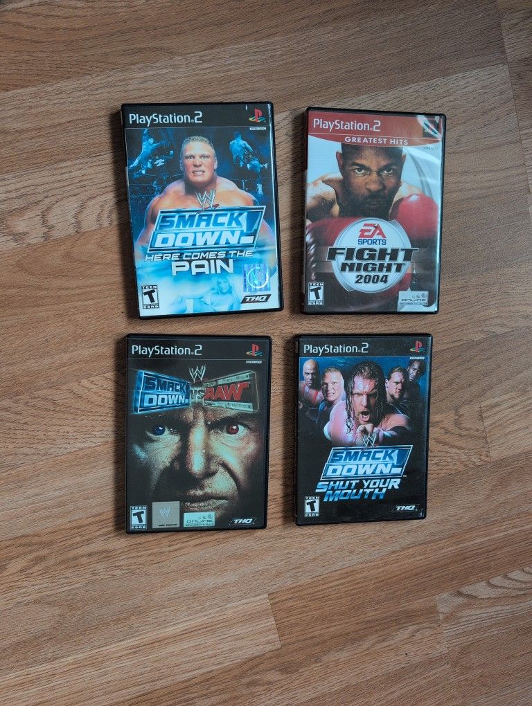 WWE PS2 Games