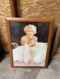 Marilyn Monroe Framed Portrait 