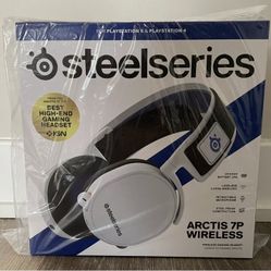 SteelSeries Arctis 7P Wireless - Lossless 2.4 GHz Wireless Gaming Headset - for PlayStation 5 and PlayStation 4 - White - PlayStation 5
