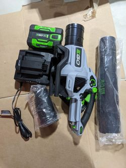 EGO POWER+ Leaf Blower, Cordless Electric 765 CFM, Includes 56V 5.0Ah Battery and Charger - LB7654