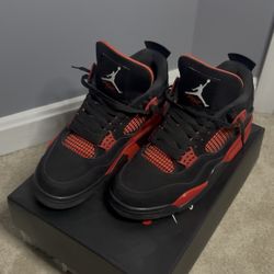 Jordan 4 Red Thunders 
