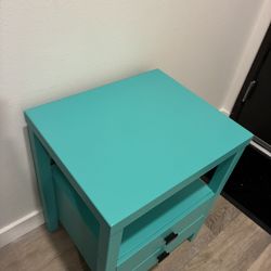Teal End Tables