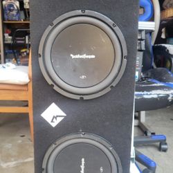 Rockford Fosgate Subs 10inch 