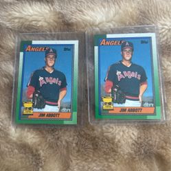 Jim Abbott Rookie All star 