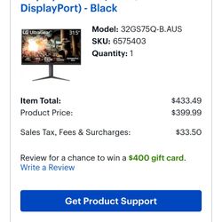 LG ULTRAGEAR 32in IPS